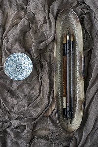 水墨书法中国风的背景素材背景图片