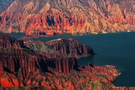 水卡青海卡布拉公园背景