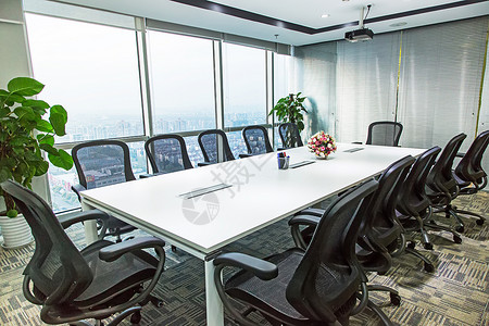 商务办公会议室现代商务办公空间环境背景