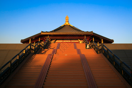 玛雅遗址风景明堂背景