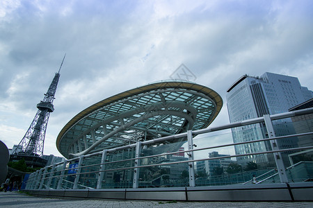 日本名古屋建筑背景图片