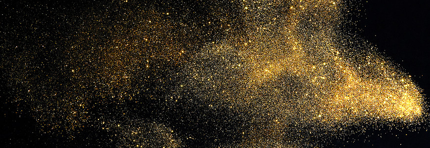 金沙空中花园夜景黑金商务大气背景设计图片