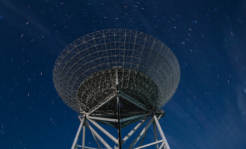 观测星空天文台观测站背景