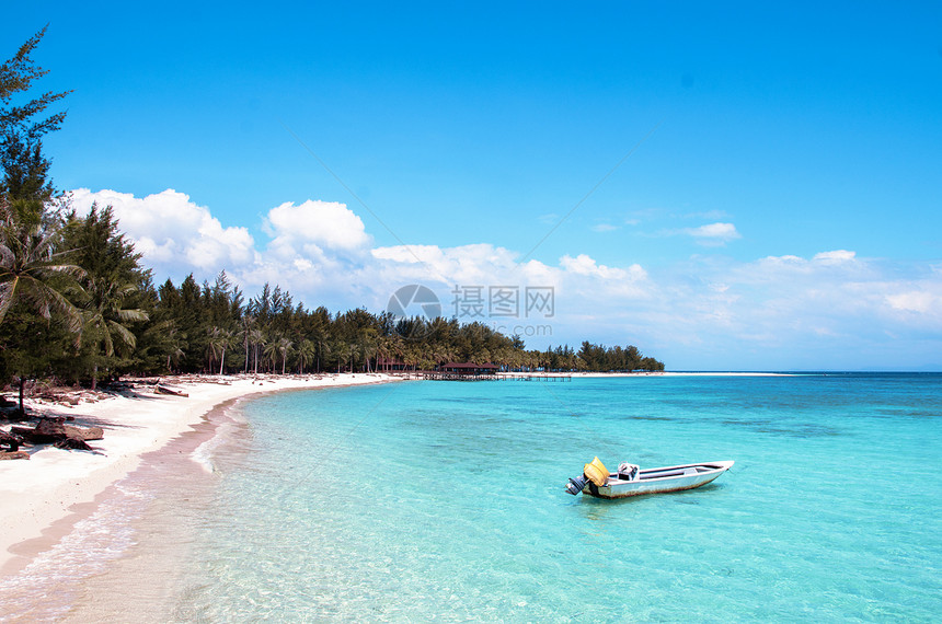 马来西亚美人鱼岛 海岛风景图片