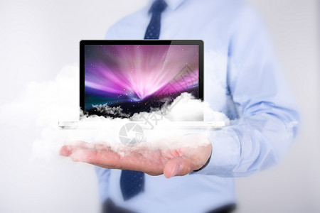 云传输科技背景图片