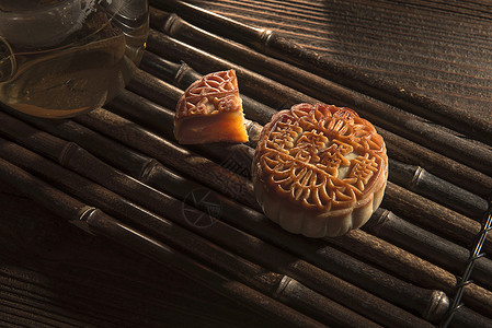 中秋月饼美食拍摄高清图片