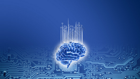 科技大脑AI光脑高清图片