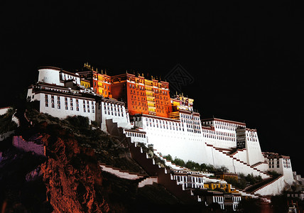 布达拉宫背景图片