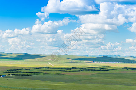 内蒙古乌拉盖草原高清图片