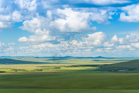 乌拉盖河内蒙古乌拉盖草原背景