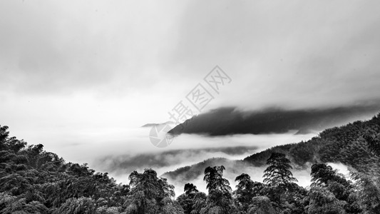 德清水墨风光背景图片