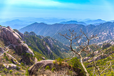 黄山山脉美景高清图片