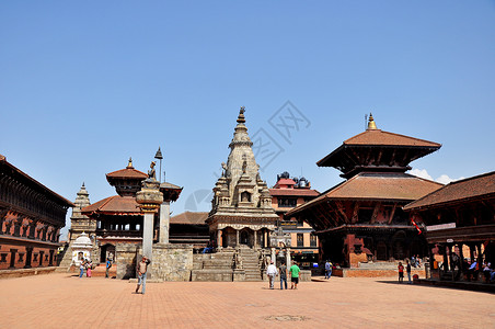 尼泊尔巴德岗高清图片