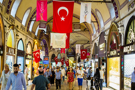 土耳其市场土耳其景点高清图片
