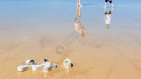 澳大利亚大洋路亲子海边玩耍图片