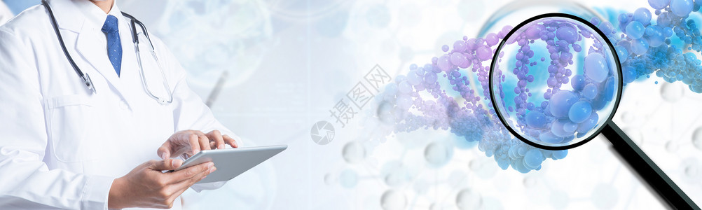 分子banner医疗科技设计图片