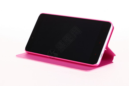 粉红色矢量手机壳背景