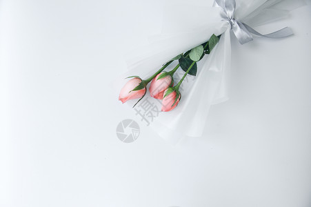 玫瑰花艺术花束高清图片