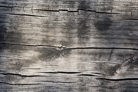 灰色木质边框风化裂开的木纹背景