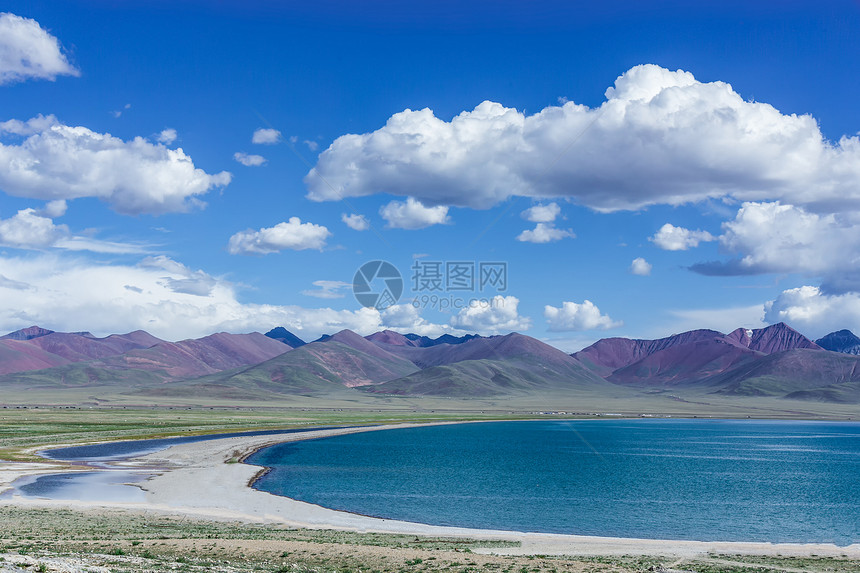 青藏高原纳木措圣湖自然风光美景图片