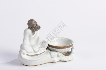 艺术茶杯 茶具背景图片