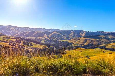 新西兰库克山背景图片