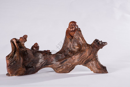 木雕 摆件根雕文化高清图片