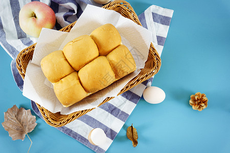 纸巾背景素材美味营养早餐面包背景