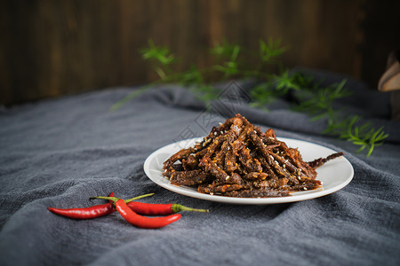 辣牛肉条麻辣牛肉干背景