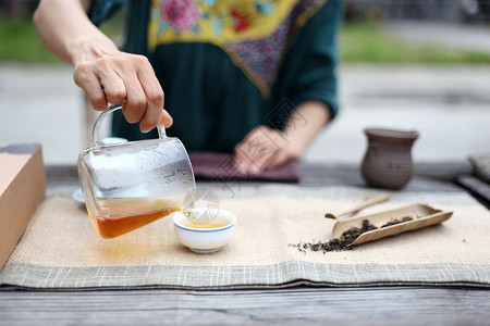 禅茶 红茶蜂蜜工艺高清图片