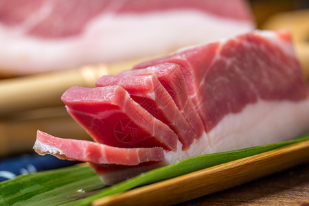 火腿香茅猪肉高清图片