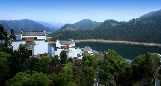 星光大赏仿古建筑建筑楼体背景