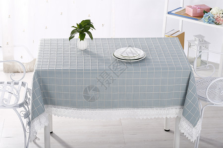 中式圆桌桌布背景