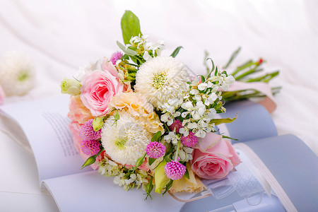 鲜花场景图婚礼鲜花物品高清图片