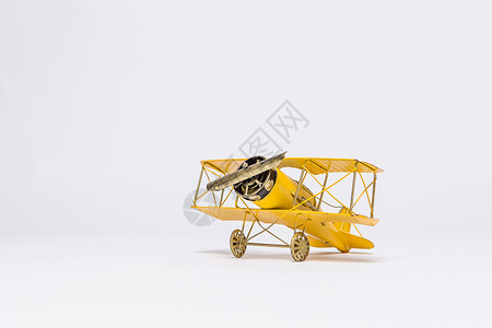 玩具摆件飞机模型背景