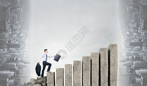 超现实商务职业生涯的阶梯设计图片