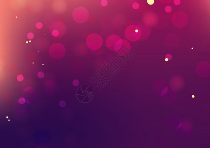 紫色漂浮光圈紫色背景设计图片
