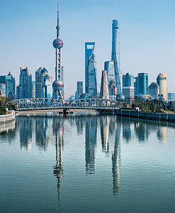 上海地标上海中心乍浦高清图片