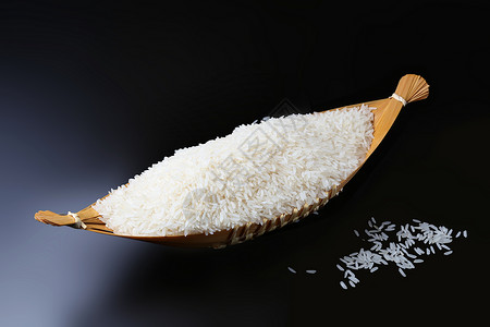 泰国香米背景图片