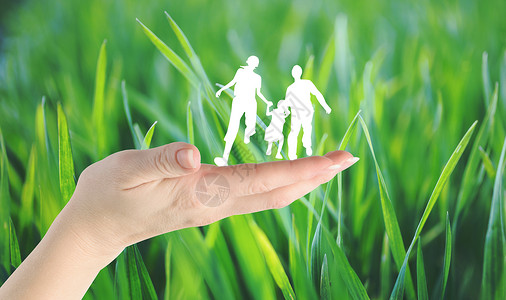 家庭能源保护家人爱护环境设计图片