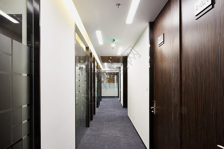 办公空间长廊背景图片