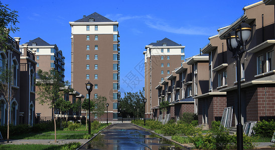 地产行台历建筑楼体背景