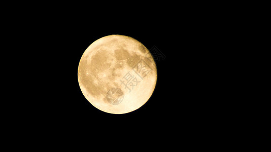 圆月漫天繁星月亮光效高清图片