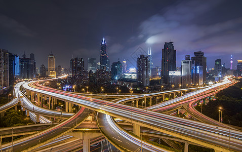 上海南北高架桥图片