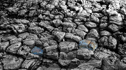 岩石艺术黑色石头图片素材背景