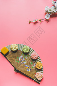 创意中秋月饼中国风图片