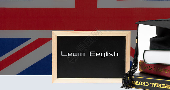 英国学生学习英语培训班背景设计图片