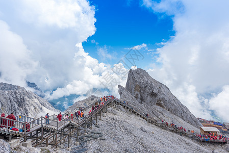 玉龙雪山5A景点玉龙山高清图片