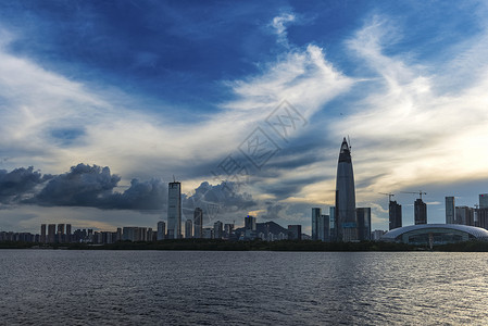深圳湾风云图片