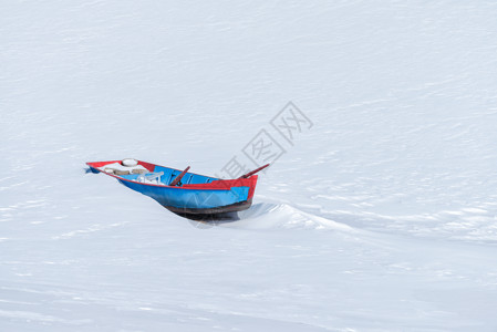 冬天雪地纹理素材图片